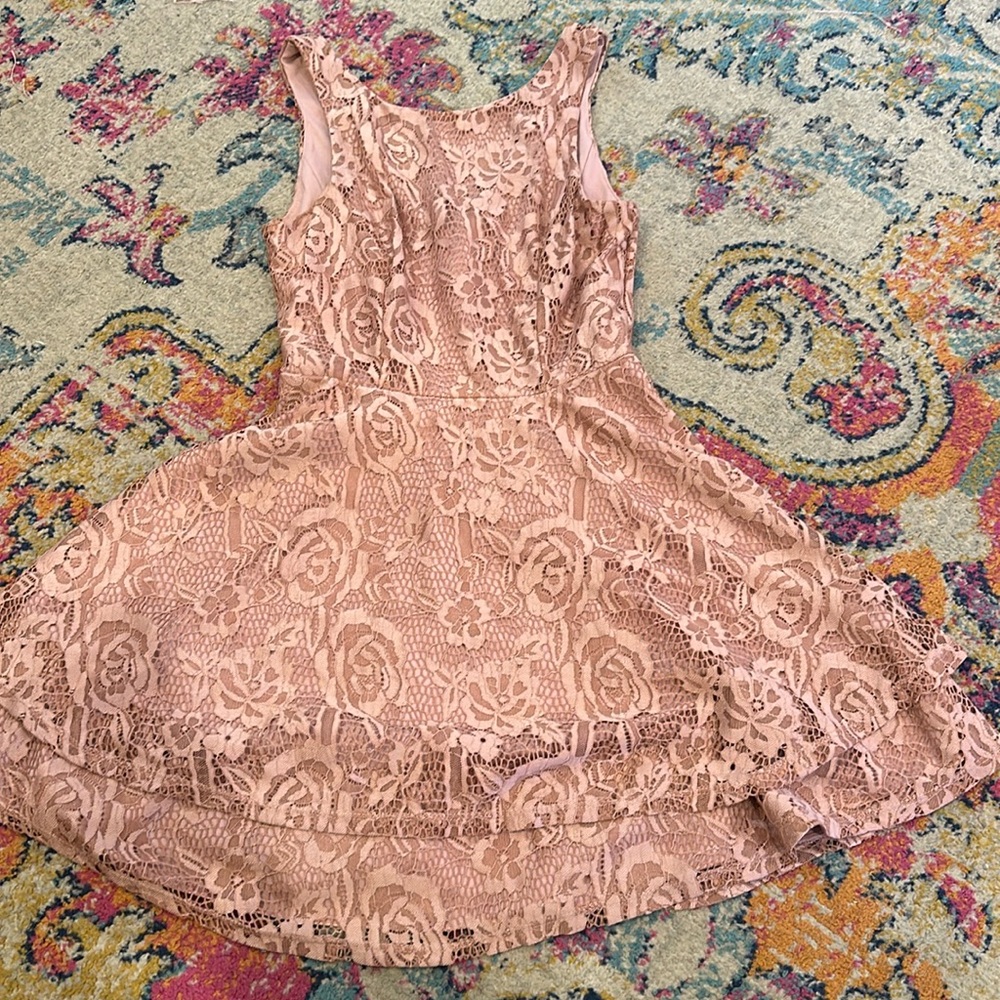 Beautiful rose pink dress